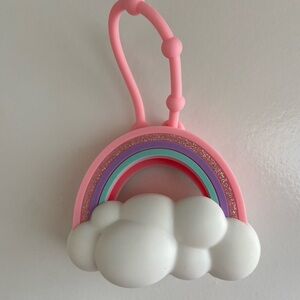 Bath and Body Works Pink Rainbow Cloud PocketBac Hand Sanitizer Holder